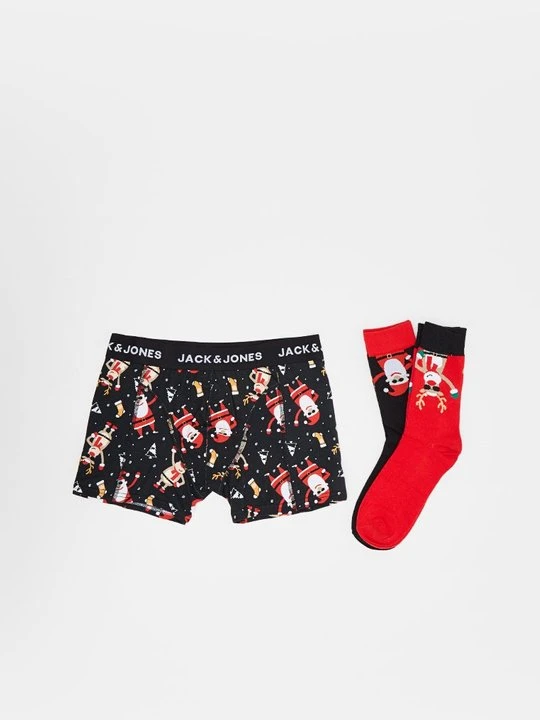Zdjęcie produktu Bokserki z krótkimi nogawkami Jack&Jones czarny