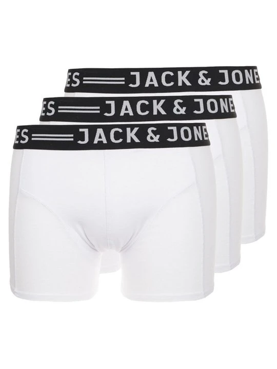 Zdjęcie produktu Bokserki z krótkimi nogawkami Jack&Jones biały