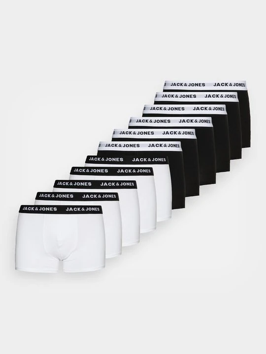 Zdjęcie produktu Bokserki z krótkimi nogawkami Jack&Jones biały