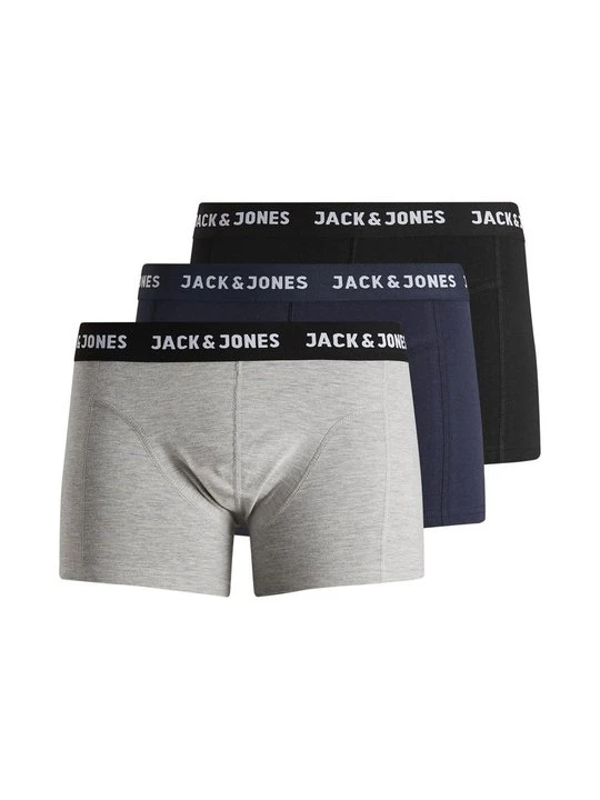 Zdjęcie produktu Bokserki z krótkimi nogawkami Jack&Jones czarny
