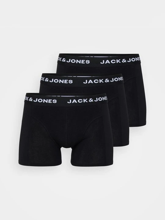 Zdjęcie produktu Bokserki z krótkimi nogawkami Jack&Jones czarny