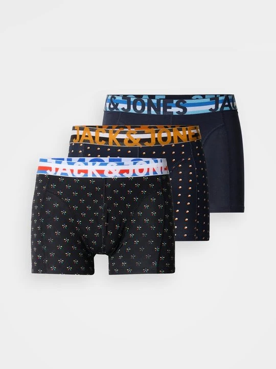 Zdjęcie produktu Bokserki z krótkimi nogawkami Jack&Jones czarny