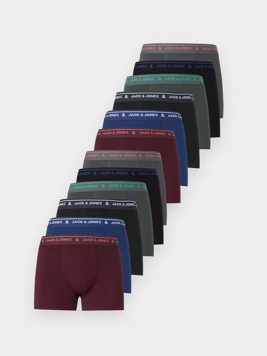 Zdjęcie produktu Bokserki z krótkimi nogawkami Jack&Jones czarny