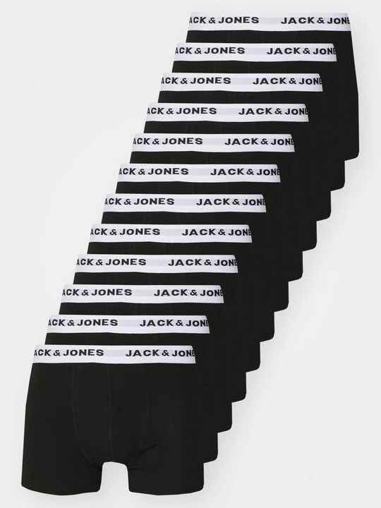 Zdjęcie produktu Bokserki z krótkimi nogawkami Jack&Jones czarny