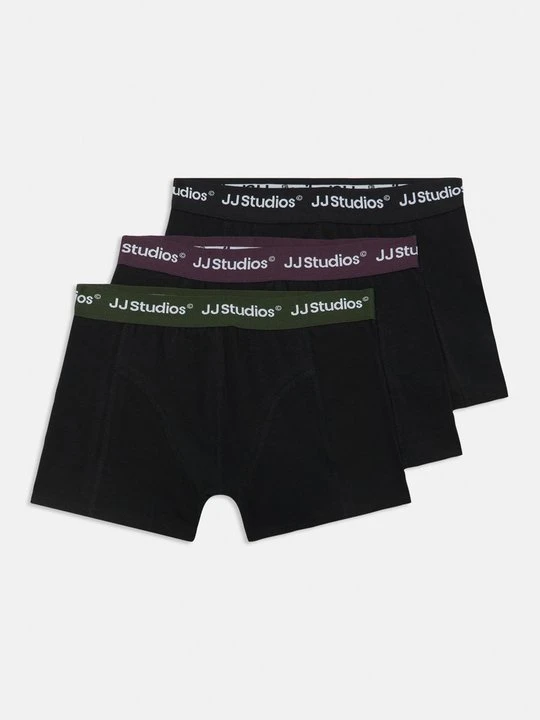 Zdjęcie produktu Bokserki z krótkimi nogawkami Jack&Jones czarny
