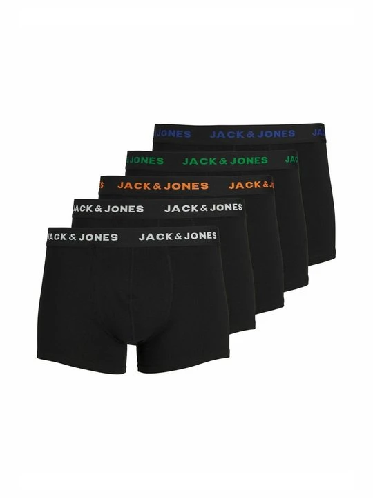 Zdjęcie produktu Bokserki z krótkimi nogawkami Jack&Jones czarny