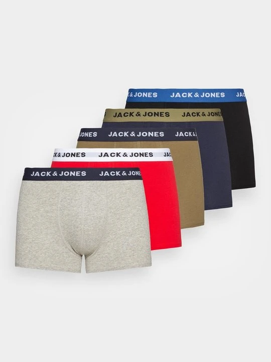Zdjęcie produktu Bokserki z krótkimi nogawkami Jack&Jones czerwony