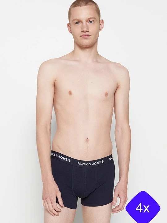 Zdjęcie produktu Bokserki z krótkimi nogawkami Jack&Jones granatowy