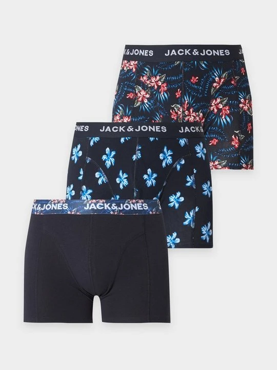 Zdjęcie produktu Bokserki z krótkimi nogawkami Jack&Jones niebieski