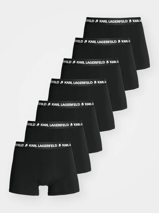 Zdjęcie produktu Bokserki z krótkimi nogawkami KARL LAGERFELD czarny
