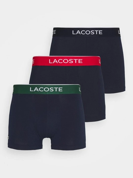 Zdjęcie produktu Bokserki z krótkimi nogawkami Lacoste czarny