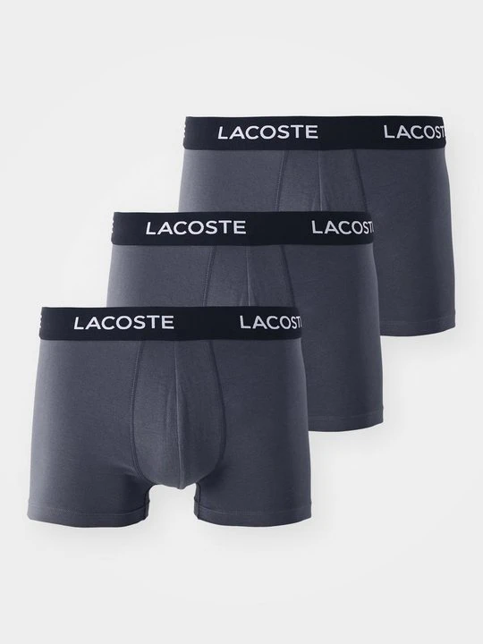 Zdjęcie produktu Bokserki z krótkimi nogawkami Lacoste szary
