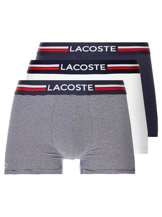 Zdjęcie produktu Bokserki z krótkimi nogawkami Lacoste granatowy