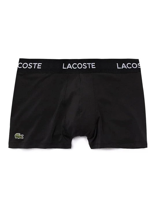 Zdjęcie produktu Bokserki z krótkimi nogawkami Lacoste czarny