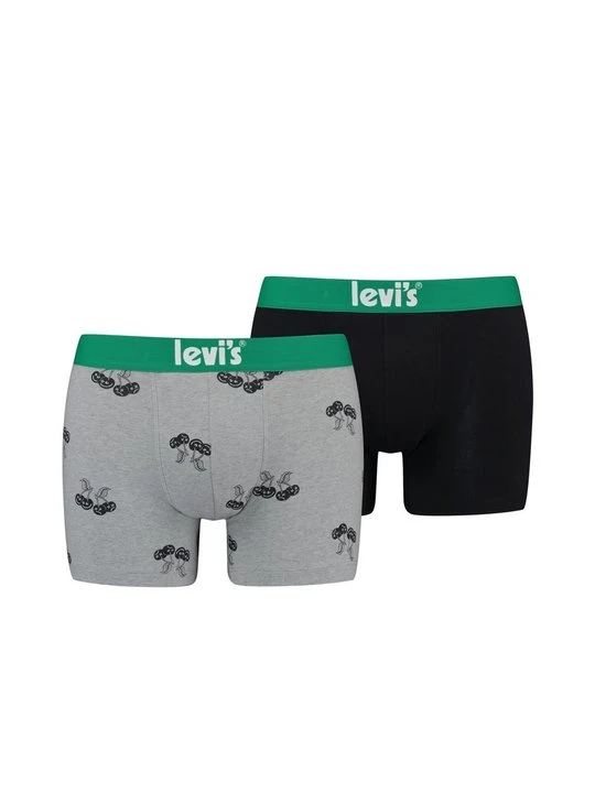 Zdjęcie produktu Bokserki z krótkimi nogawkami Levi's szary