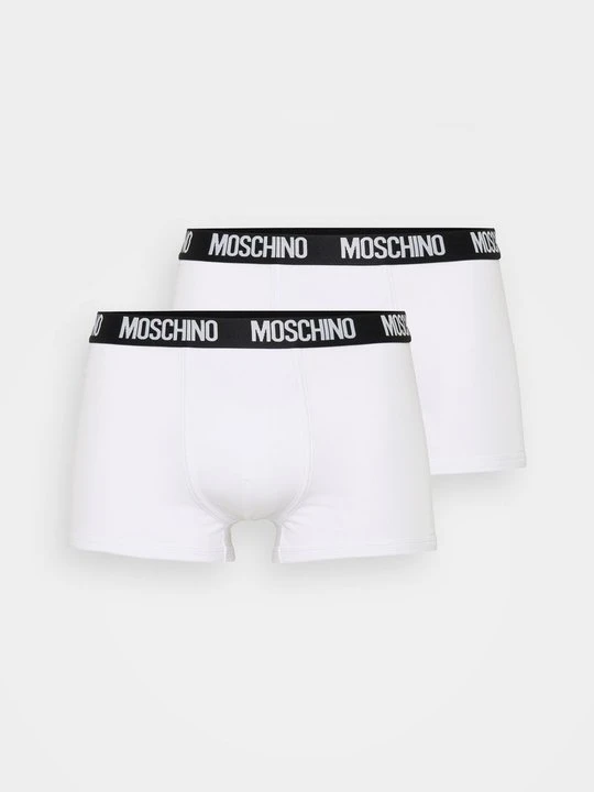 Zdjęcie produktu Bokserki z krótkimi nogawkami MOSCHINO biały