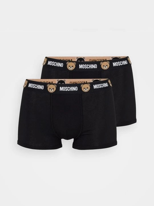 Zdjęcie produktu Bokserki z krótkimi nogawkami MOSCHINO czarny