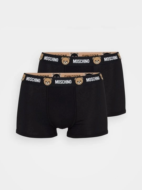 Zdjęcie produktu Bokserki z krótkimi nogawkami MOSCHINO czarny