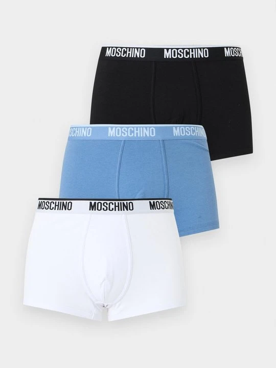 Zdjęcie produktu Bokserki z krótkimi nogawkami MOSCHINO jasnoniebieski