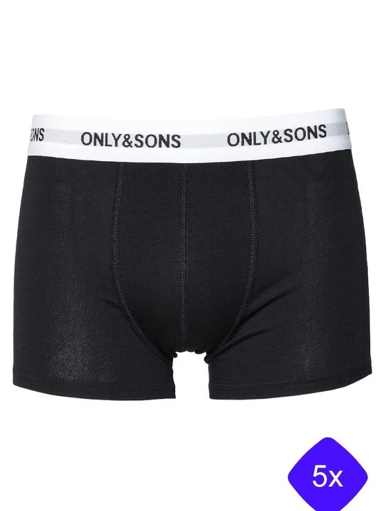 Zdjęcie produktu Bokserki z długimi nogawkami Only & Sons czarny