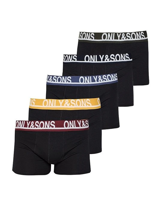 Zdjęcie produktu Bokserki z długimi nogawkami Only & Sons czarny