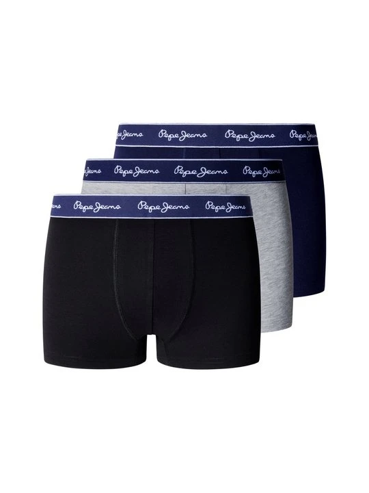 Zdjęcie produktu Bokserki z krótkimi nogawkami Pepe Jeans czarny