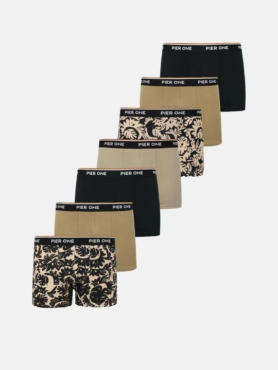 Zdjęcie produktu Bokserki z krótkimi nogawkami Pier One khaki