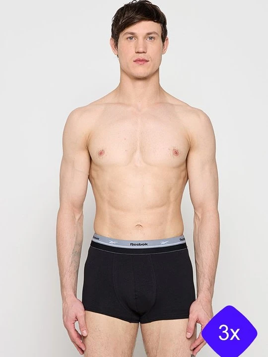 Zdjęcie produktu Bokserki z krótkimi nogawkami Reebok czarny