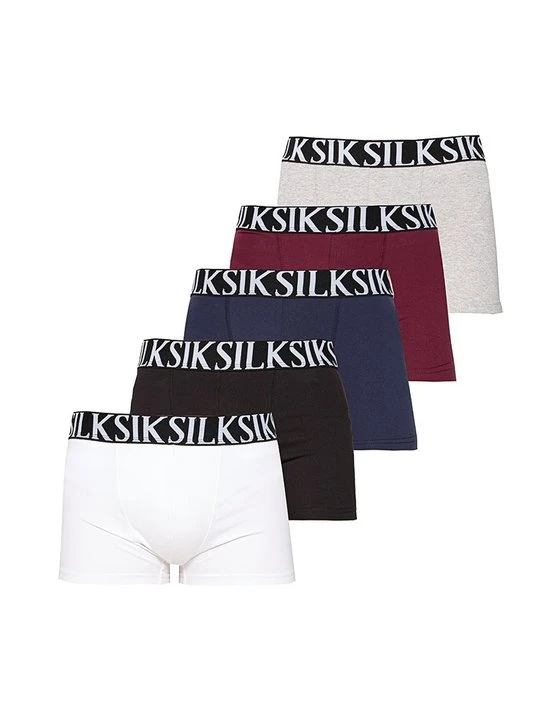 Zdjęcie produktu Bokserki z krótkimi nogawkami SikSilk czarny