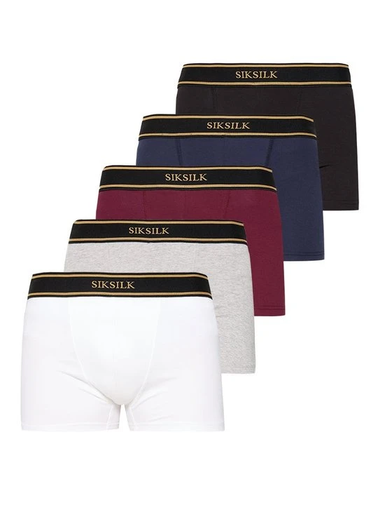 Zdjęcie produktu Bokserki z krótkimi nogawkami SikSilk czarny