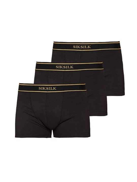 Zdjęcie produktu Bokserki z krótkimi nogawkami SikSilk czarny