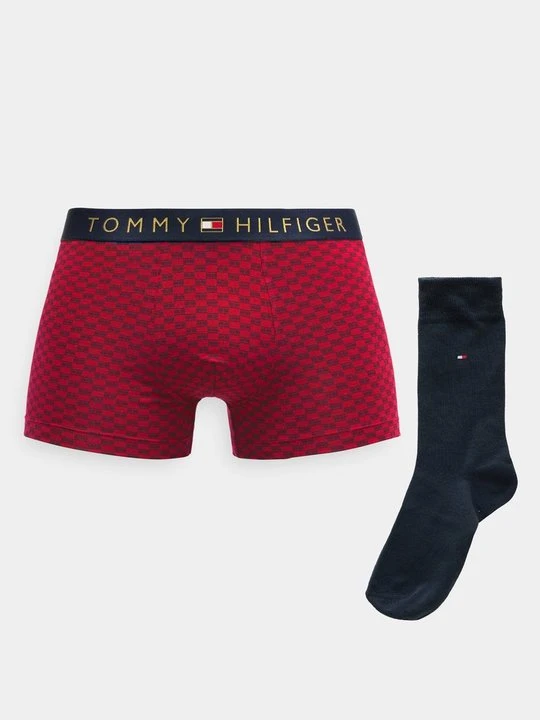 Zdjęcie produktu Bokserki z krótkimi nogawkami Tommy Hilfiger niebieski