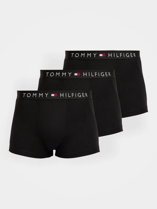 Zdjęcie produktu Bokserki z krótkimi nogawkami Tommy Hilfiger czarny
