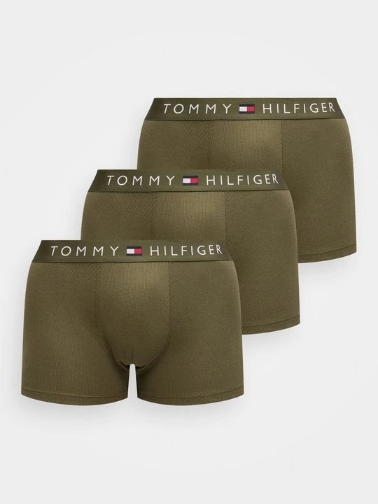 Zdjęcie produktu Bokserki z krótkimi nogawkami Tommy Hilfiger khaki
