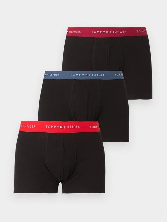 Zdjęcie produktu Bokserki z krótkimi nogawkami Tommy Hilfiger czarny
