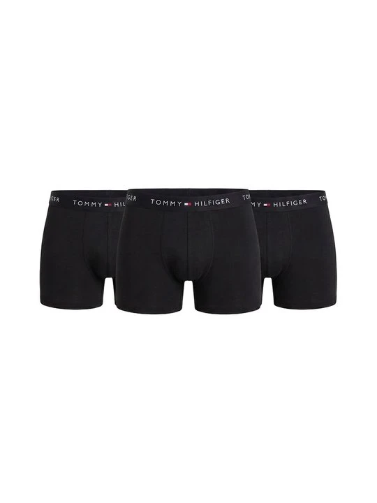 Zdjęcie produktu Bokserki z krótkimi nogawkami Tommy Hilfiger czarny