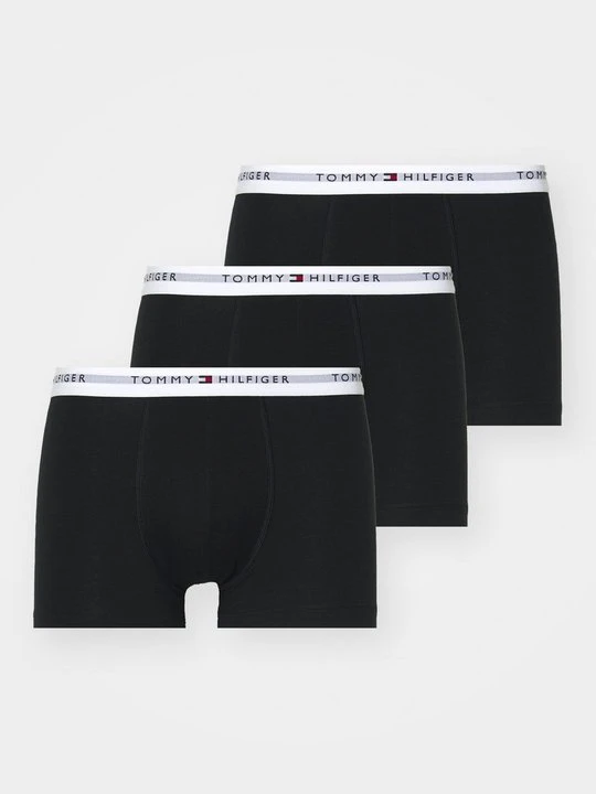Zdjęcie produktu Bokserki z krótkimi nogawkami Tommy Hilfiger czarny