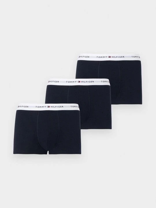 Zdjęcie produktu Bokserki z krótkimi nogawkami Tommy Hilfiger granatowy