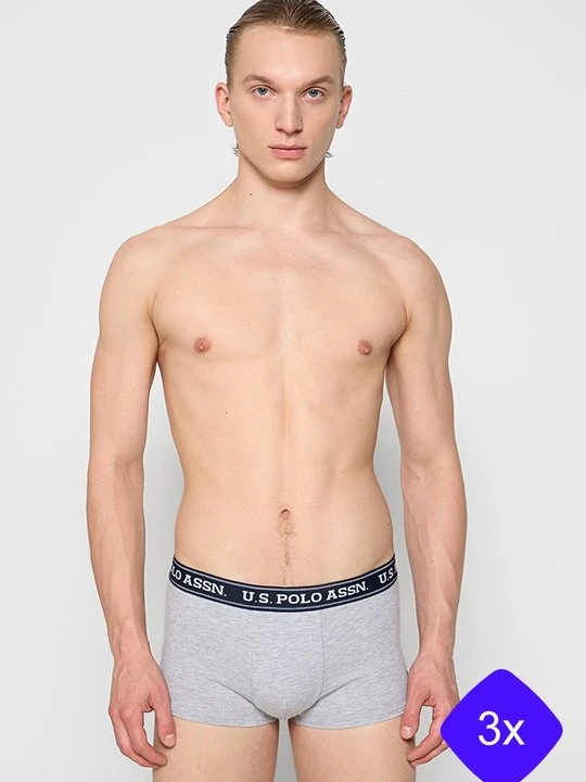 Zdjęcie produktu Bokserki z krótkimi nogawkami U.S. POLO ASSN. szary