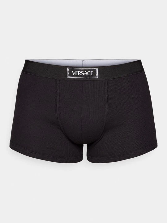 Zdjęcie produktu Bokserki z krótkimi nogawkami Versace czarny