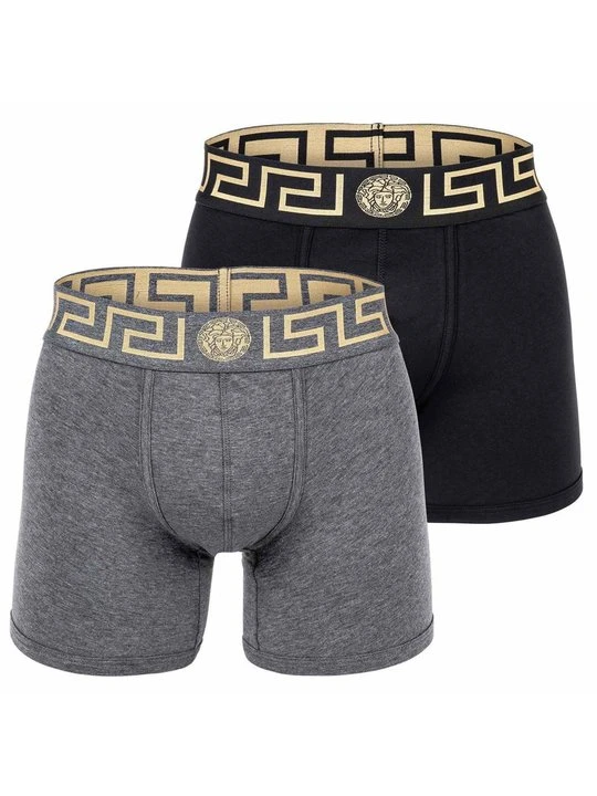 Zdjęcie produktu Bokserki z krótkimi nogawkami Versace czarny