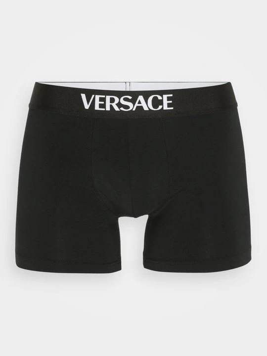 Zdjęcie produktu Bokserki z krótkimi nogawkami Versace czarny