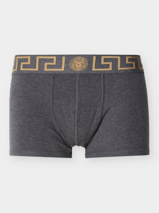 Zdjęcie produktu Bokserki z krótkimi nogawkami Versace szary