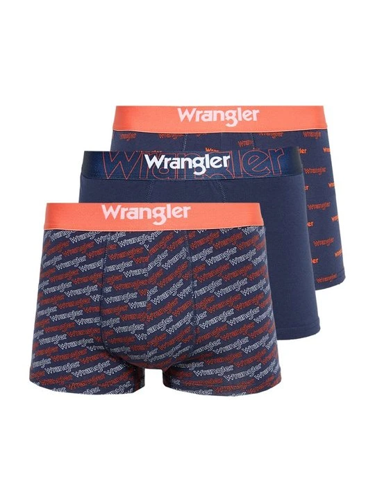 Zdjęcie produktu Bokserki z krótkimi nogawkami Wrangler granatowy