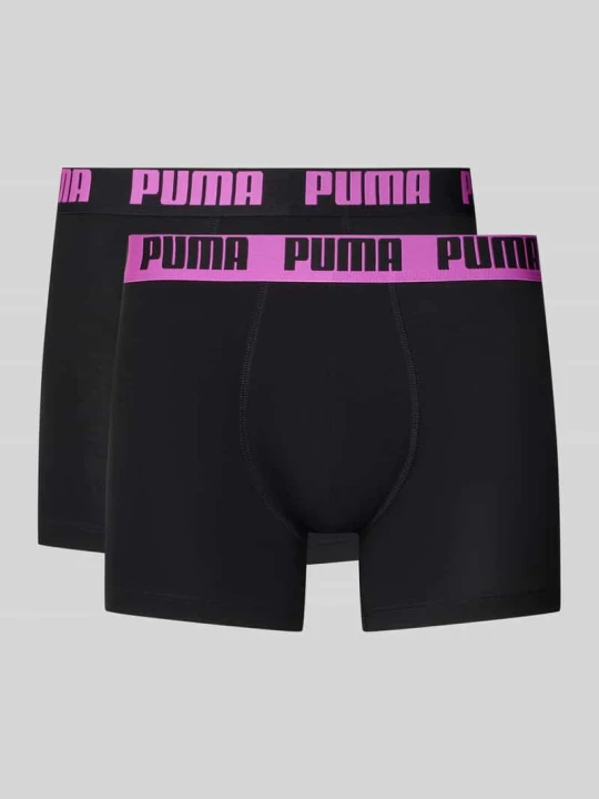 Zdjęcie produktu Bokserki z mieszanki bawełny, pakowane po 2 szt. Puma Czarny
