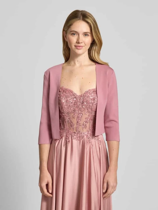 Zdjęcie produktu Bolero z rękawem 3/4 Vera Mont Różowy