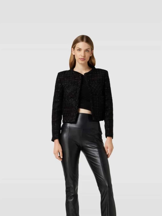 Zdjęcie produktu Bolero w stylu bouclé IRO Czarny