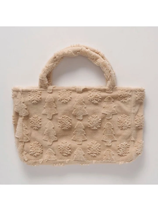 Zdjęcie produktu Boltze Shopper bag "Naina" w kolorze beżowym - 30 x 10 cm rozmiar: onesize