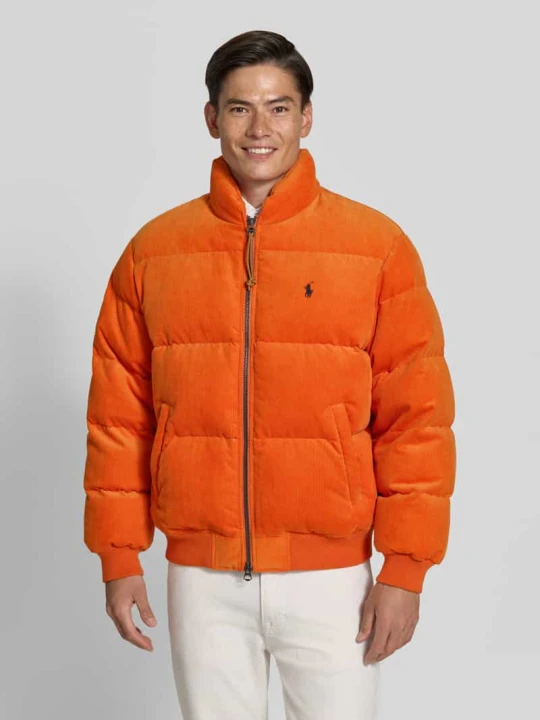 Zdjęcie produktu bomberka o kroju regular fit z czystej bawełny Polo Ralph Lauren Pomarańczowy