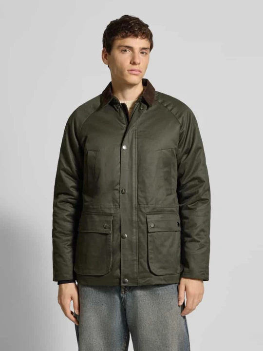 Zdjęcie produktu Bomberka o kroju regular fit z mieszanki bawełny model ‘BOB’ Only & Sons Oliwkowy